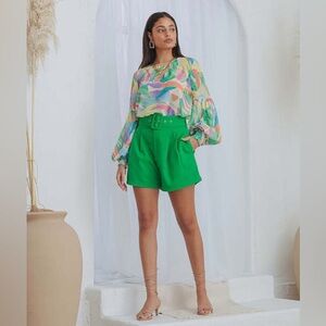 Vici Printed Blouse size S